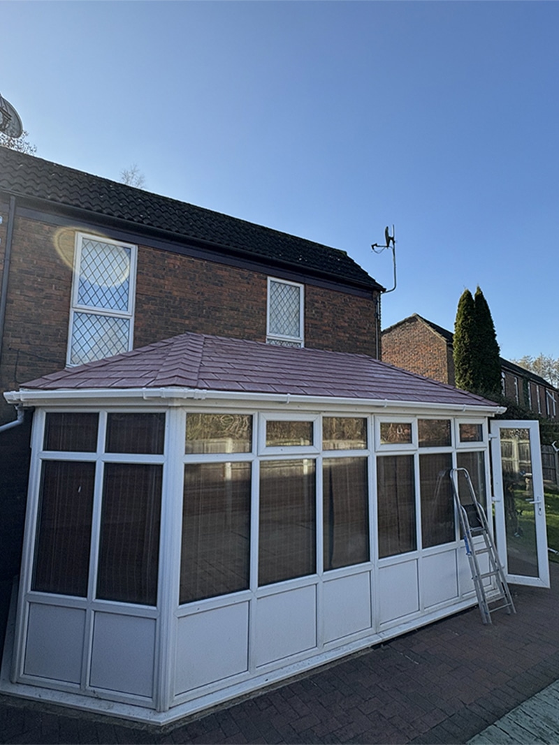 Tiled conservatory roof Eastleigh